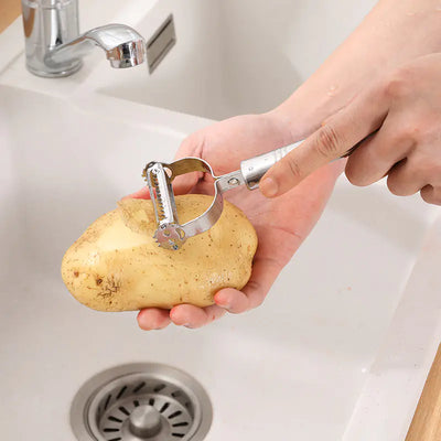 Dual-Sided Stainless Peeler