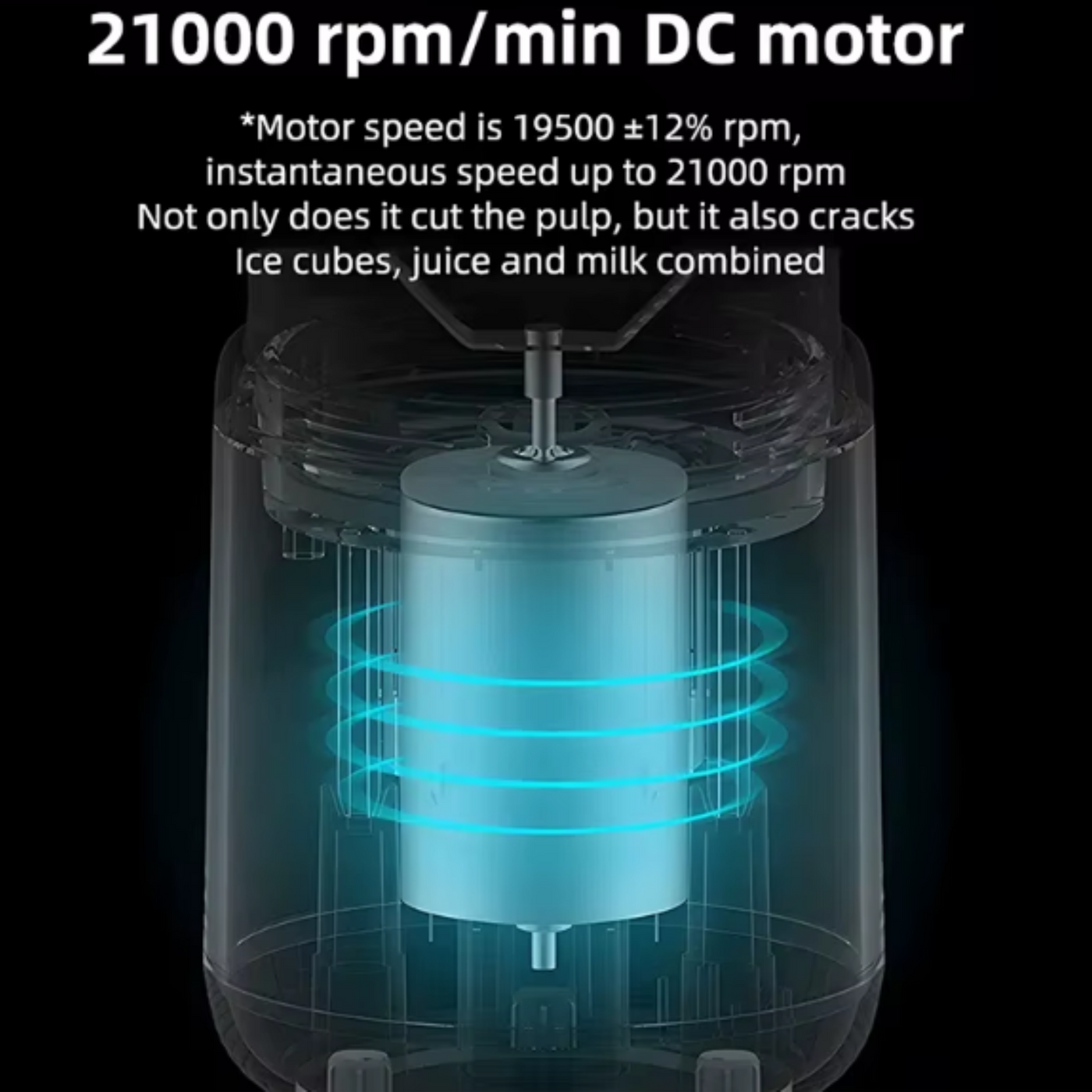 Portable Rechargeable Juicer Cup – 400ml