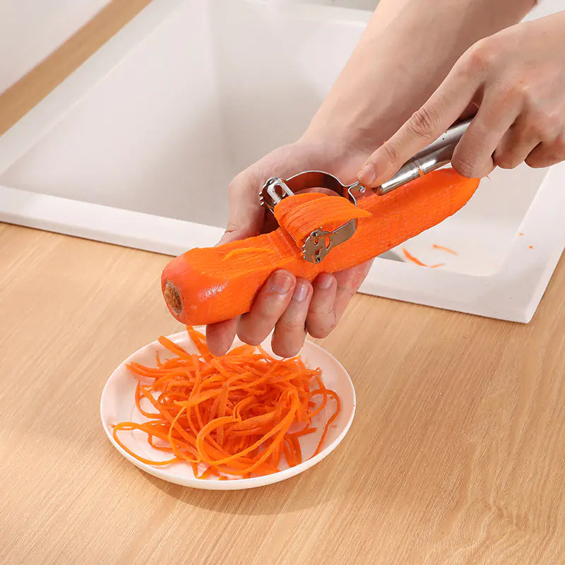 Dual-Sided Stainless Peeler