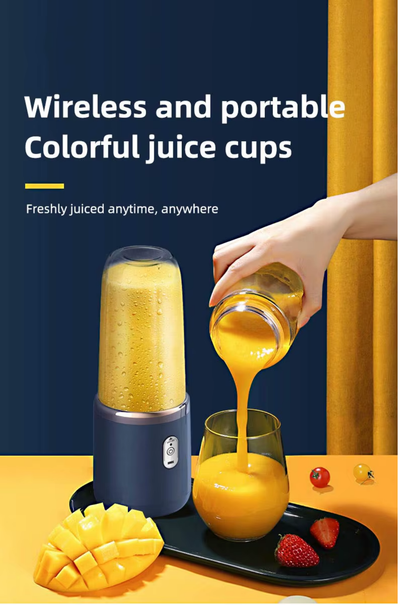 Portable Rechargeable Juicer Cup – 400ml