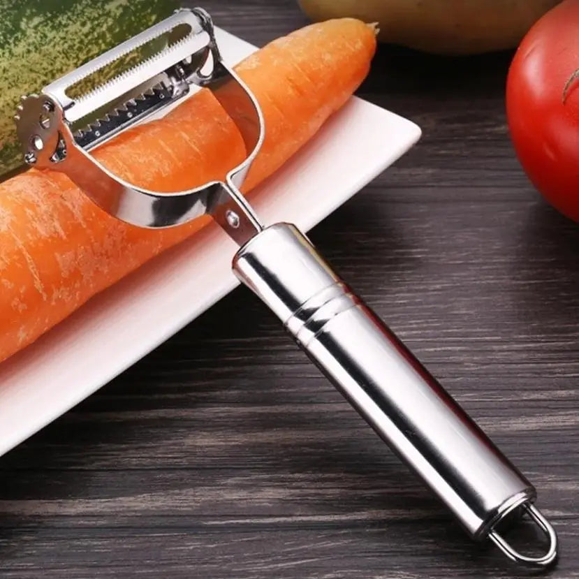 Dual-Sided Stainless Peeler