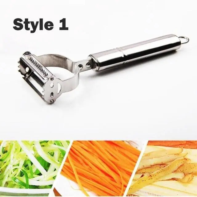 Dual-Sided Stainless Peeler