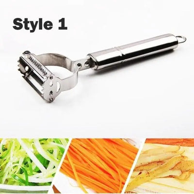 Dual-Sided Stainless Peeler