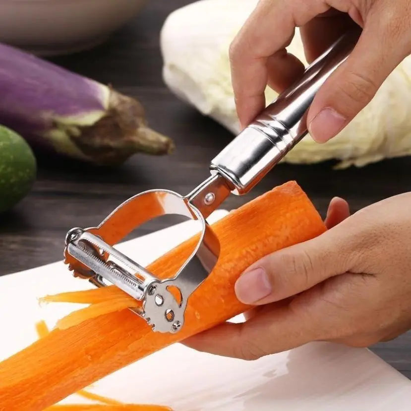 Dual-Sided Stainless Peeler