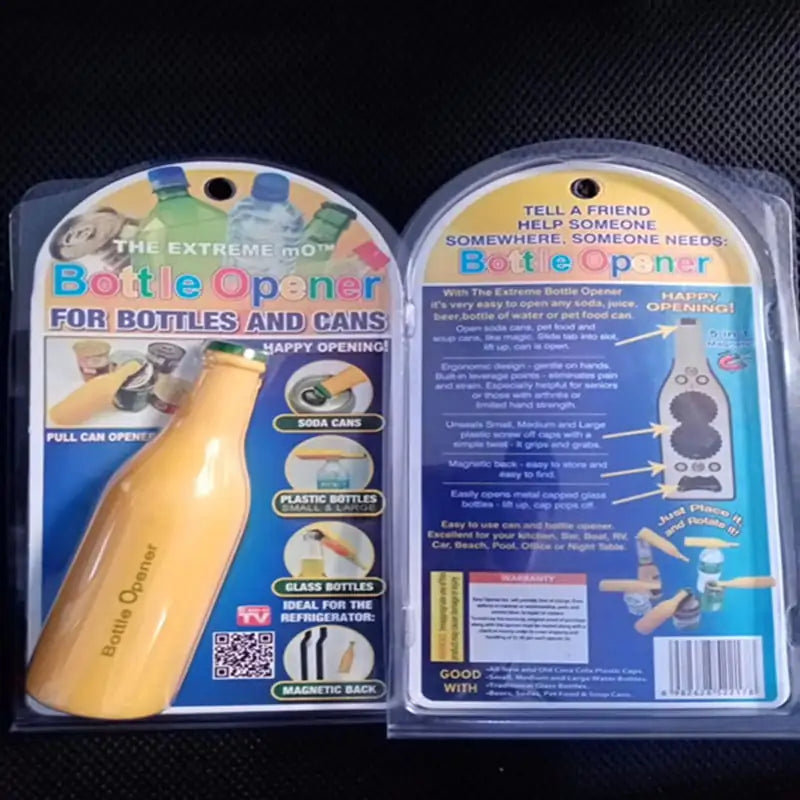 Dual-Use Can and Bottle Opener