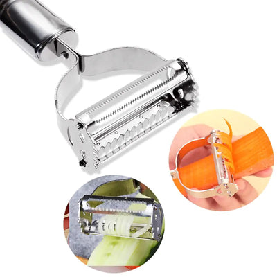 Dual-Sided Stainless Peeler