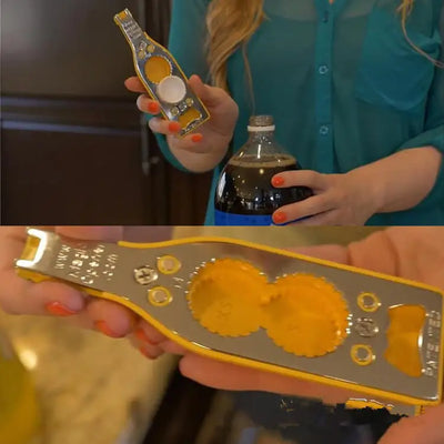 Dual-Use Can and Bottle Opener